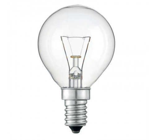 Лампа накаливания ЛОН Stan 60W E14 230V P45 CL 1CT/10X10  926000005022  PHILIPS