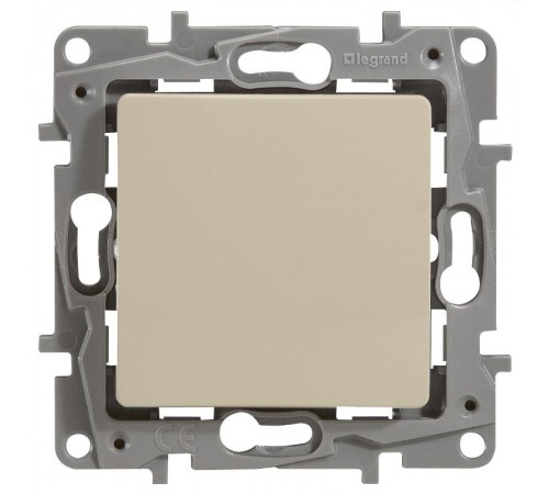 Etika Слоновая кость Переключатель, 10А, винтовые клеммы  672305  Legrand