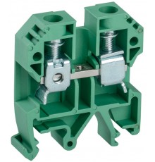 Клемма винтовая КВИ-10мм2 зеленая  YZN30-010-K06  IEK