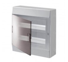 Бокс настенный Mistral41 36М прозрачная дверь (с клемм) 2ряда  1SPE007717F9997  ABB