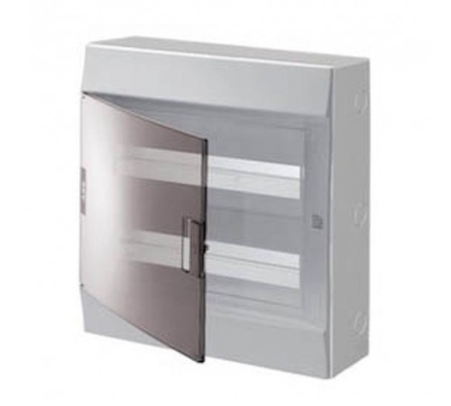 Бокс настенный Mistral41 36М прозрачная дверь (с клемм) 2ряда  1SPE007717F9997  ABB