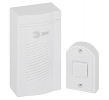 Звонок дверной ЭРА D50 проводной, белый, 1 мелодия  Б0052882  ЭРА