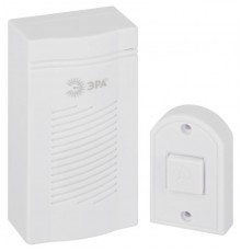 Звонок дверной ЭРА D50 проводной, белый, 1 мелодия  Б0052882  ЭРА