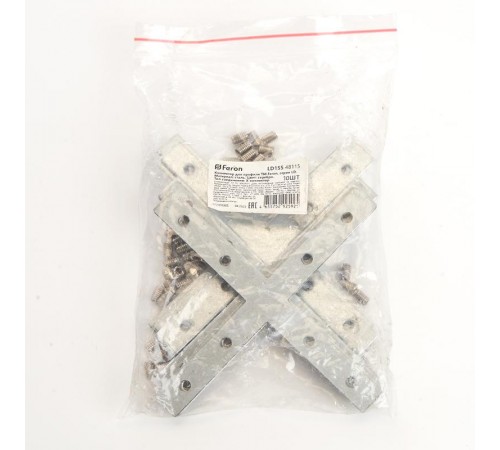 Соединитель X для профилей CAB, LD155 FERON  48115  FERON