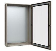 Щит с монтажной панелью ЩМП-6-0 IP54 У2 с прозрачной дверцей (1200х750х300мм)  YKM11-06-54-1  IEK