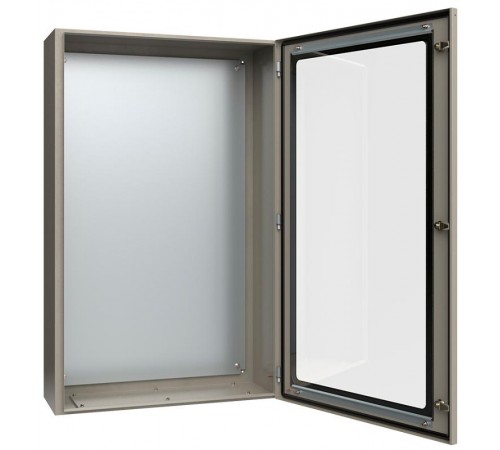 Щит с монтажной панелью ЩМП-6-0 IP54 У2 с прозрачной дверцей (1200х750х300мм)  YKM11-06-54-1  IEK