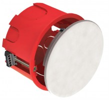 Коробка распределительная с/у 80х40 КМ41025 пластиковые лапки (для полых стен)  UKG01-080-040-000-P  IEK