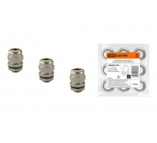 Кабельный ввод-сальник латунный М 22 (У262) IP68  SQ0806-0302  TDM