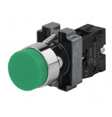 Кнопка управления LAY5-BL31 без подсветки зеленая 1з (20/200/6000)  Б0045671  ЭРА