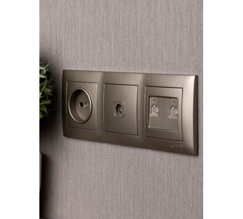 Валенсия Рамка 3-местная кашемир EKF   EWM-G-303-40   EKF