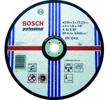 Отрезной круг Expert по металлу 230 x 3мм, прямой  2608600324  BOSCH