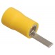Наконечник плоский штыревой НпИш 4,0-6,0 желтый (100шт)   UNL30-L23-A48  IEK