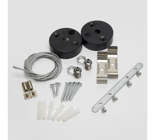 Светильник светодиодный линейный AL4020 IP20 24W 4000K, матовый в алюминиевом корпусе, черный 1180*50*55мм  41225  Feron