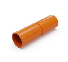 Патрубок-муфта оранжевая d20 мм (10шт/800шт уп/кор)  PR13.02464  Промрукав