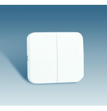 Simon 73 Клавиша (2шт) для выключателя двухклавишного, S73 Loft, слоновая кость  73026-31  Simon