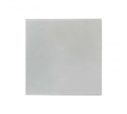 Валенсия лицевая панель выключателя 1-кл. 10А сталь EKF PROxima   ESV10-L-021-30   EKF