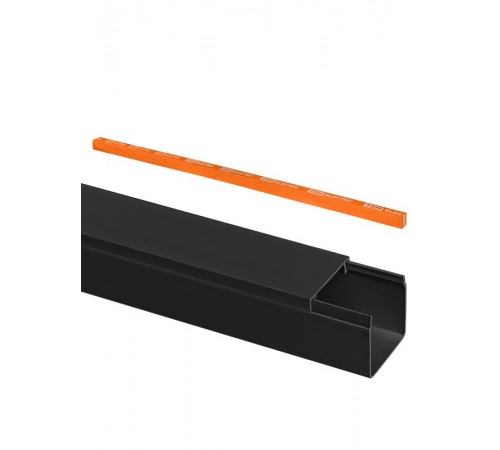 Кабель-канал 25х25 (4 шт по 2 м) чёрный (розн.упак.)  SQ0402-3906  TDM