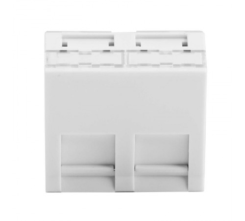 Вставка 45x45 для 2 модулей Keystone, наклонная (аналог Mosaic), белый  RNW452AWH  DKC