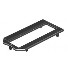 Накладка для электроустановочных изделий Modul45 147x76 мм (полиамид,черный)  7407360  OBO Bettermann