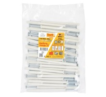 Дюбель-гвоздь YZ цилиндр. манжета нейлон 8x120 (40 шт)- пакет  147523  Tecfi