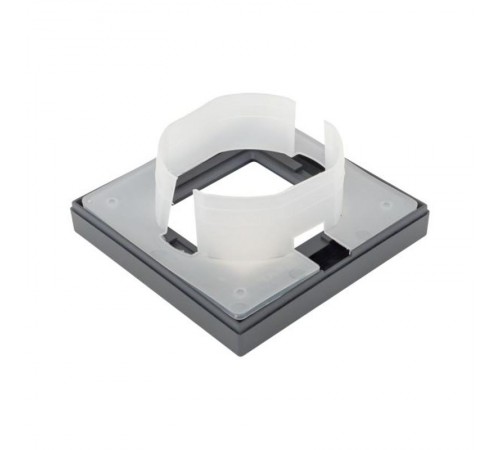 1 - местная рамка, IP44, графит, пластик Эпика  UP1-FPG-01-44 EKF