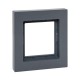 1 - местная рамка, IP44, графит, пластик Эпика  UP1-FPG-01-44 EKF