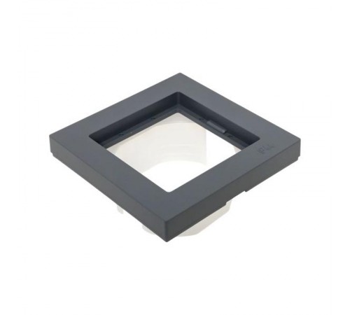 1 - местная рамка, IP44, графит, пластик Эпика  UP1-FPG-01-44 EKF