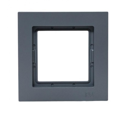1 - местная рамка, IP44, графит, пластик Эпика  UP1-FPG-01-44 EKF