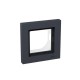 1 - местная рамка, IP44, графит, пластик Эпика  UP1-FPG-01-44 EKF