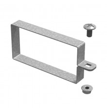 Хомут крышки лестничного лотка ЛКР 200х160, толщ. 1,0 мм, Сендзимир цинк, 044226  ХКЛКР-200х160-1,0-СЦ   Ostec