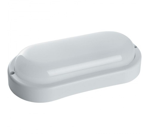 Светильник светодиодный пылевлагозащищенный для ЖКХ AL3005-1 в пластиковом корпусе 12W 6500K 220V IP65 белый  41319  Feron