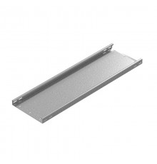 Промышленный лоток кабельный неперфорированный 100х35х3000, толщ. 2,0 мм, гор. цинк, 312130  ПЛКН-100х35х3000-2,0-ГЦ   Ostec