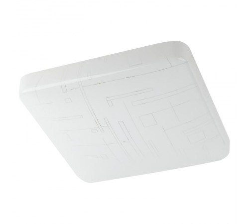 Светильник светодиодный декоративный бытовой Классик без ДУ SPB-6-18 Nancy S без ДУ квадратный  Б0051092  ЭРА