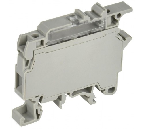 Колодка клеммная CTS-F с предохранителем 4мм2 серая  YCT14-00-K03-004  IEK