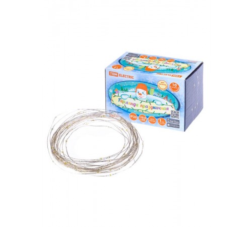 Гирлянда светодиодная "Роса100" 100LED, 10м, 3000К, 250 В,  SQ0361-0057  TDM ELECTRIC