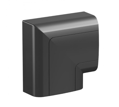 Угол плоский 110х50 мм, черный  01003A  DKC