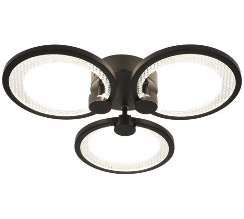 Светильник потолочный светодиодный  Модерн Odry CLL-1-46-RC BK с ДУ 46W 3000-6500К черный  Б0069750  ЭРА