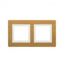 Рамка из натурального дерева, "Avanti", беленый дуб, 4 модуля  4400844  DKC