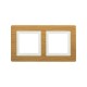Рамка из натурального дерева, "Avanti", беленый дуб, 4 модуля  4400844  DKC