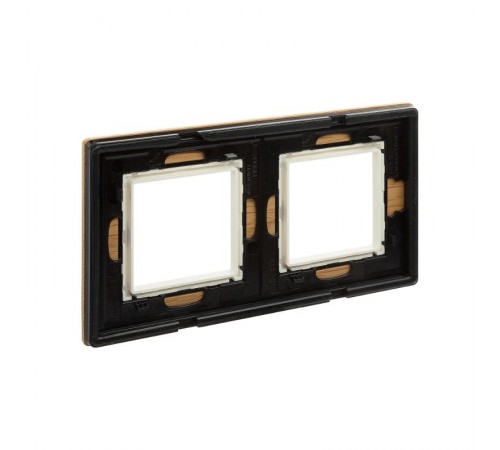 Рамка из натурального дерева, "Avanti", беленый дуб, 4 модуля  4400844  DKC