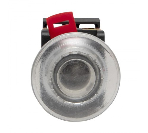 Кнопка AELA-22 "Грибок" белая с подсветкой NO+NC 220В EKF PROxima  pbn-aela-1w-220  EKF