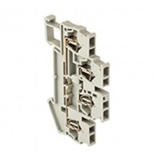 Колодка клеммная пружинная двойная JXB-ST-4 31А серая EKF PROxima  plc-jxb-st-4-4-2  EKF