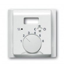 Плата центр. (накладка) для мех. терморегулятора (термостата) 1095 UTA, 1096 UTA, серия impuls, цвет альп. белый  1710-0-3733   2CKA001710A3733  AB