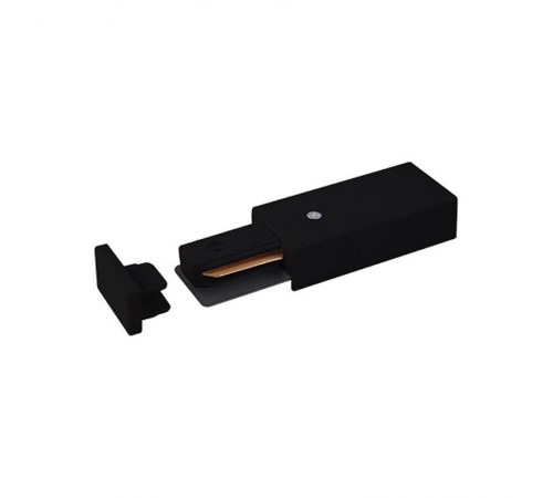 Ввод питания и заглушка торцевая для однофазного шинопровода осветительного (черный) TRP-1-1-BK  a039506  Elektrostandard