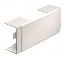 Крышка T-образной секции кабельного канала WDK 60x110 мм (ПВХ,кремовый) (WDK HK60110CW)  6162223  OBO Bettermann