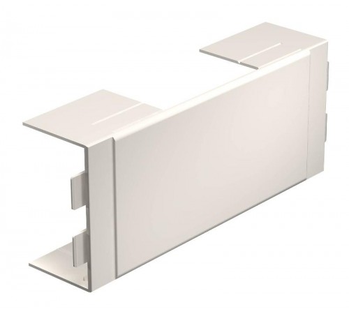 Крышка T-образной секции кабельного канала WDK 60x110 мм (ПВХ,кремовый) (WDK HK60110CW)  6162223  OBO Bettermann