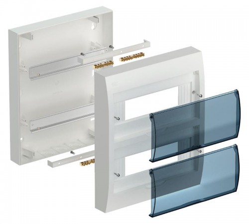 Корпус пластиковый навесной на 24 модуля ЩРН-П-24 IP41 (327х270х102мм) KREPTA 3  MKP12-N-24-40-10  IEK