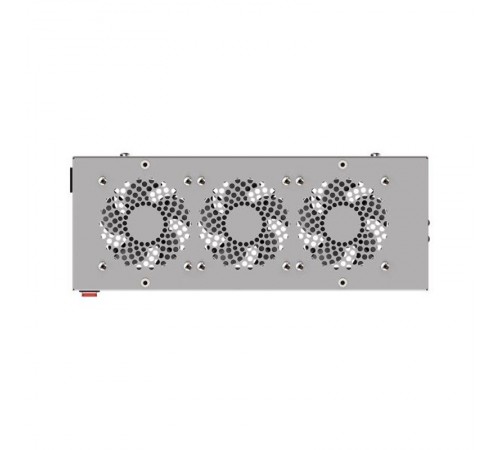 Блок охлаждения TERACOM PRO 3 вентилятора с выключателем и термостатом NO серый  TRP-FN-31TNO-GR  EKF