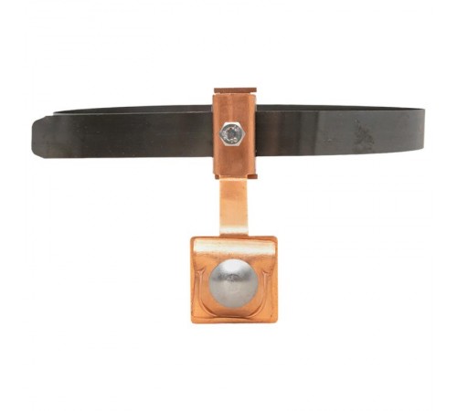 Держатель для труб универсальный D=(0-200)мм Cu и полоса нерж. cталь EKF PROxima   lp-33220-cu   EKF