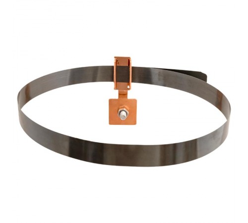 Держатель для труб универсальный D=(0-200)мм Cu и полоса нерж. cталь EKF PROxima   lp-33220-cu   EKF